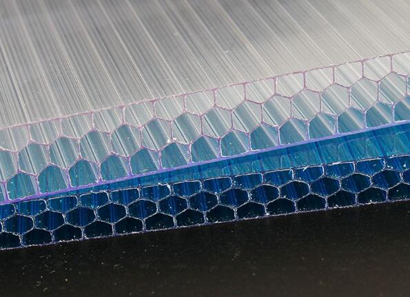 16mmU型蜂窩型向日葵视频官网鎖扣板 上海向日葵视频官网鎖扣陽光板廠家